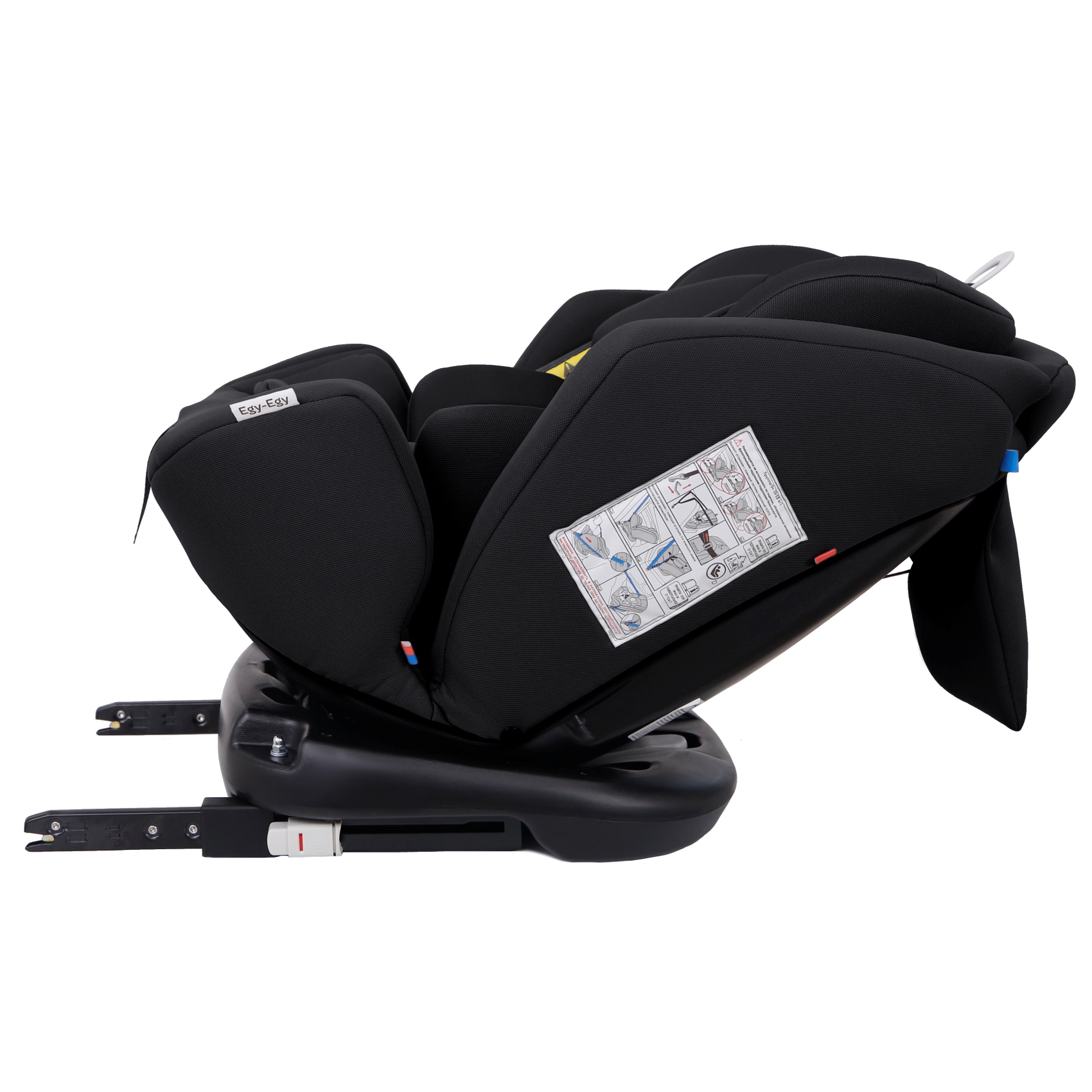 Автокресло Еду-Еду Isofix 0+/1/2/3 (0-36 кг) черный - фото 4