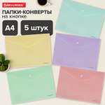 Папка-конверт Brauberg А4