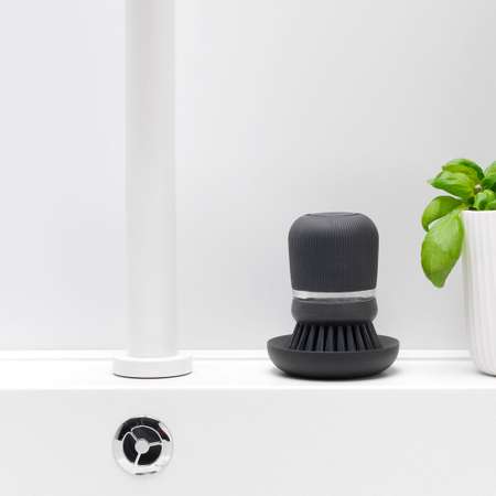 Щетка для мытья посуды Brabantia Sink Side с дозатором моющего средства