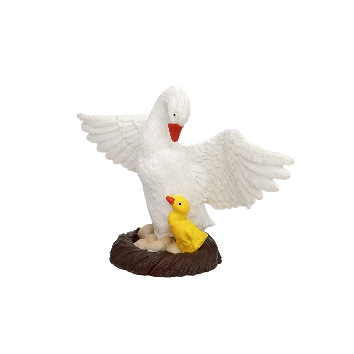 Фигурка Детское Время Гусь с птенцом - фото 1