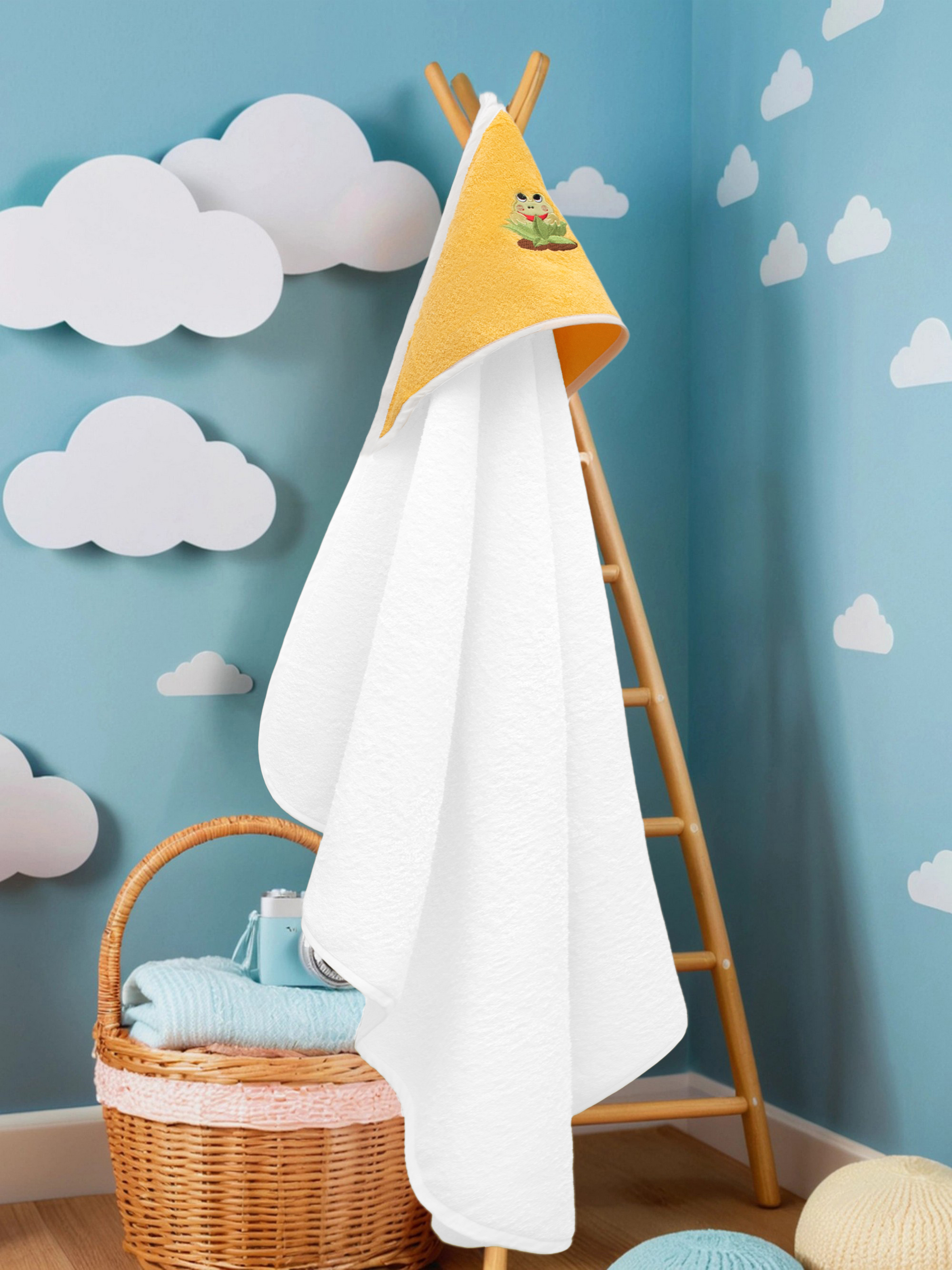 Полотенце уголок Wellness Малыш-00/35_Л 80 x 100 см 1 шт. - фото 1