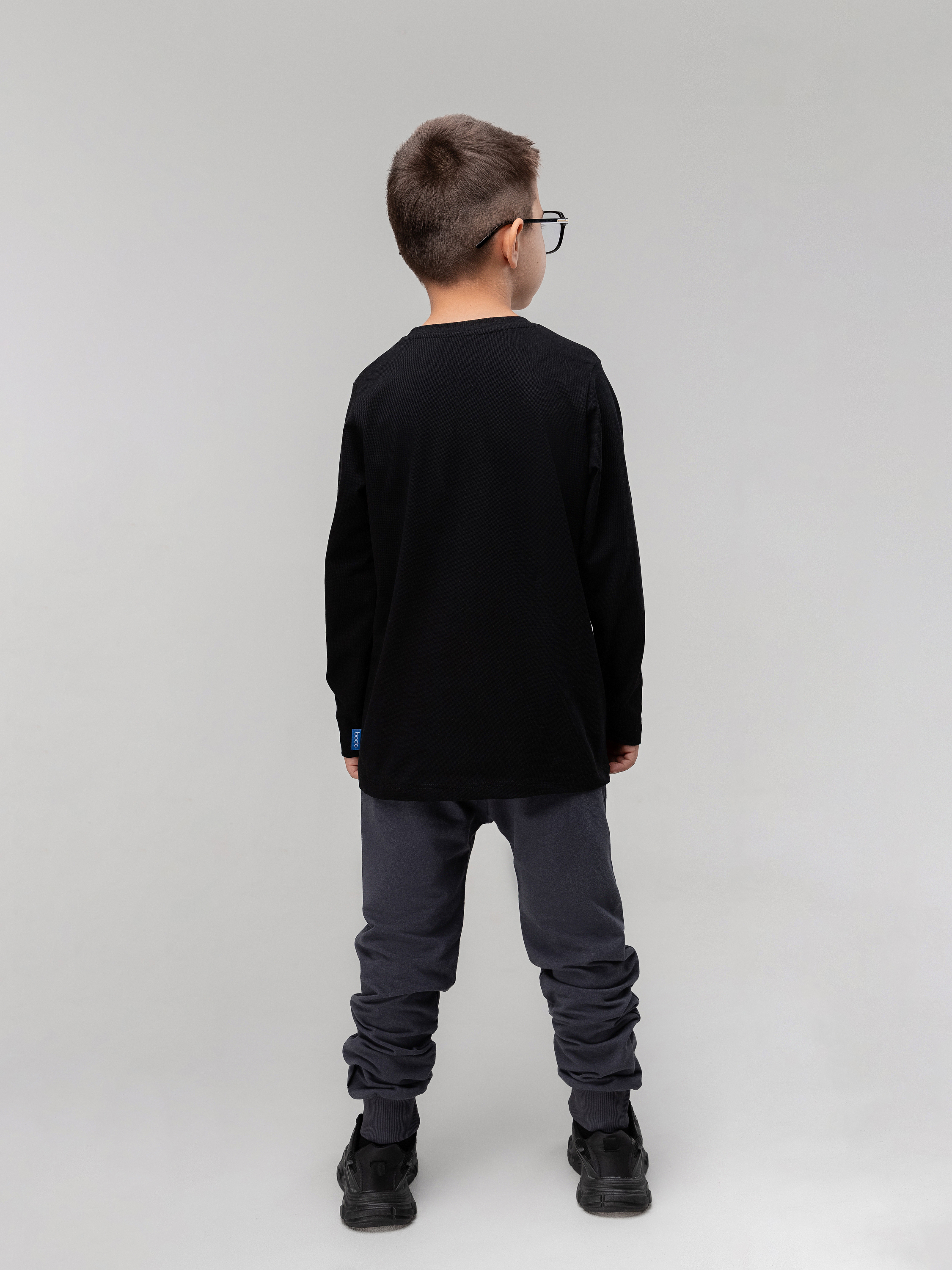 Брюки спортивные Bodo 6-338МU_серый - фото 5