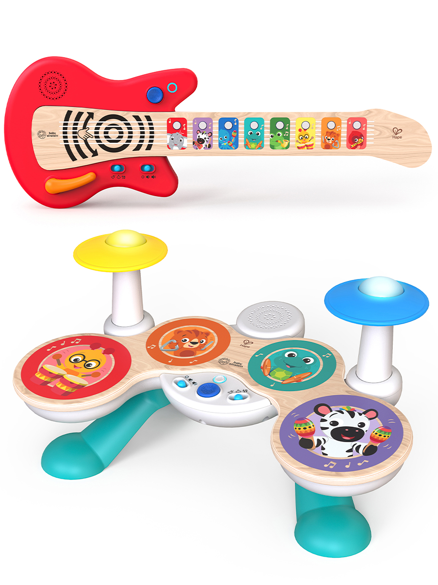 Игрушка музыкальная Hape барабаны, гитара - фото 7