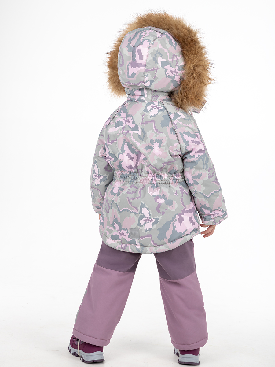 Костюм NIKASTYLE 7з0624 фисташка/орхидея - фото 4
