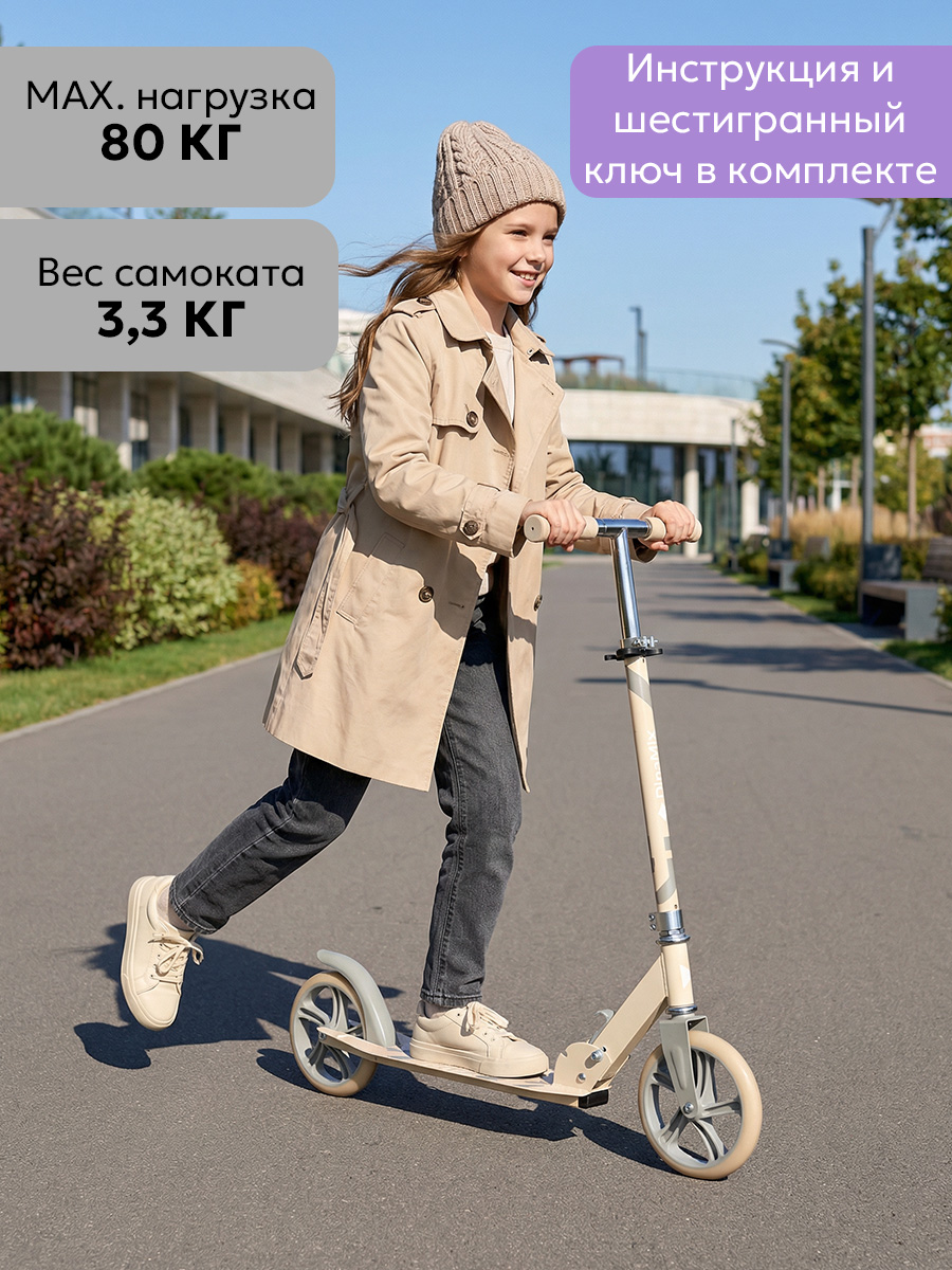 Самокат Рыжий кот двухколесный - фото 5