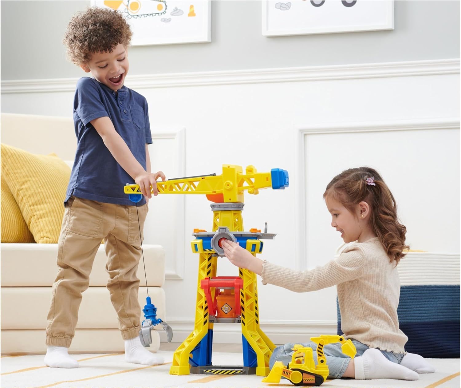 Игровой набор Paw Patrol Крепыш Кран 6067523 - фото 8