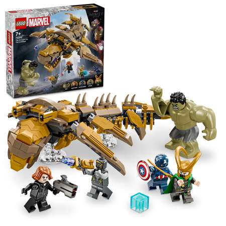 Конструктор LEGO Marvel Super Heroes Мстители против Левиафана блочный