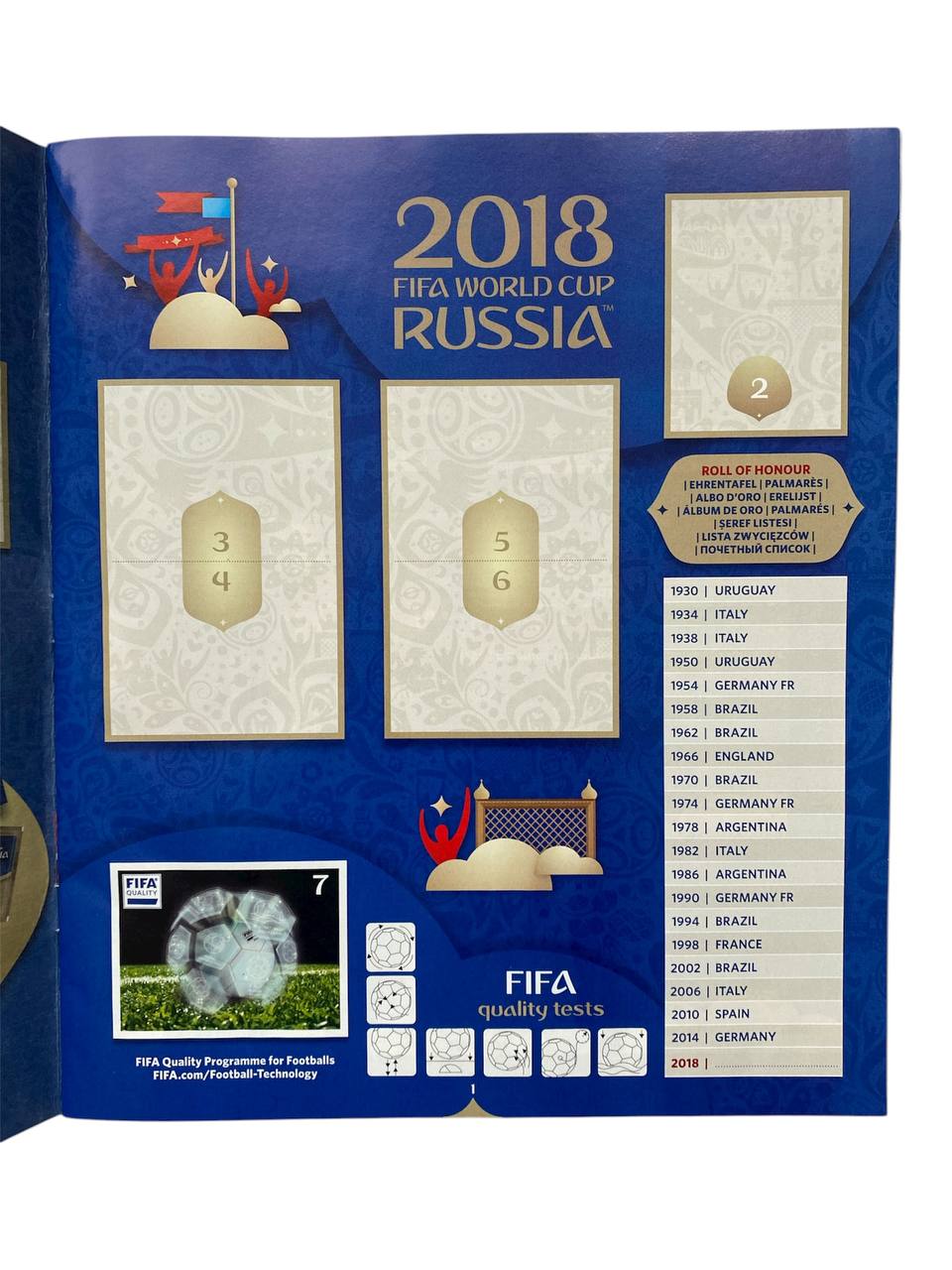 Альбом Panini Альбом FIFA 2018 1 шт. - фото 3