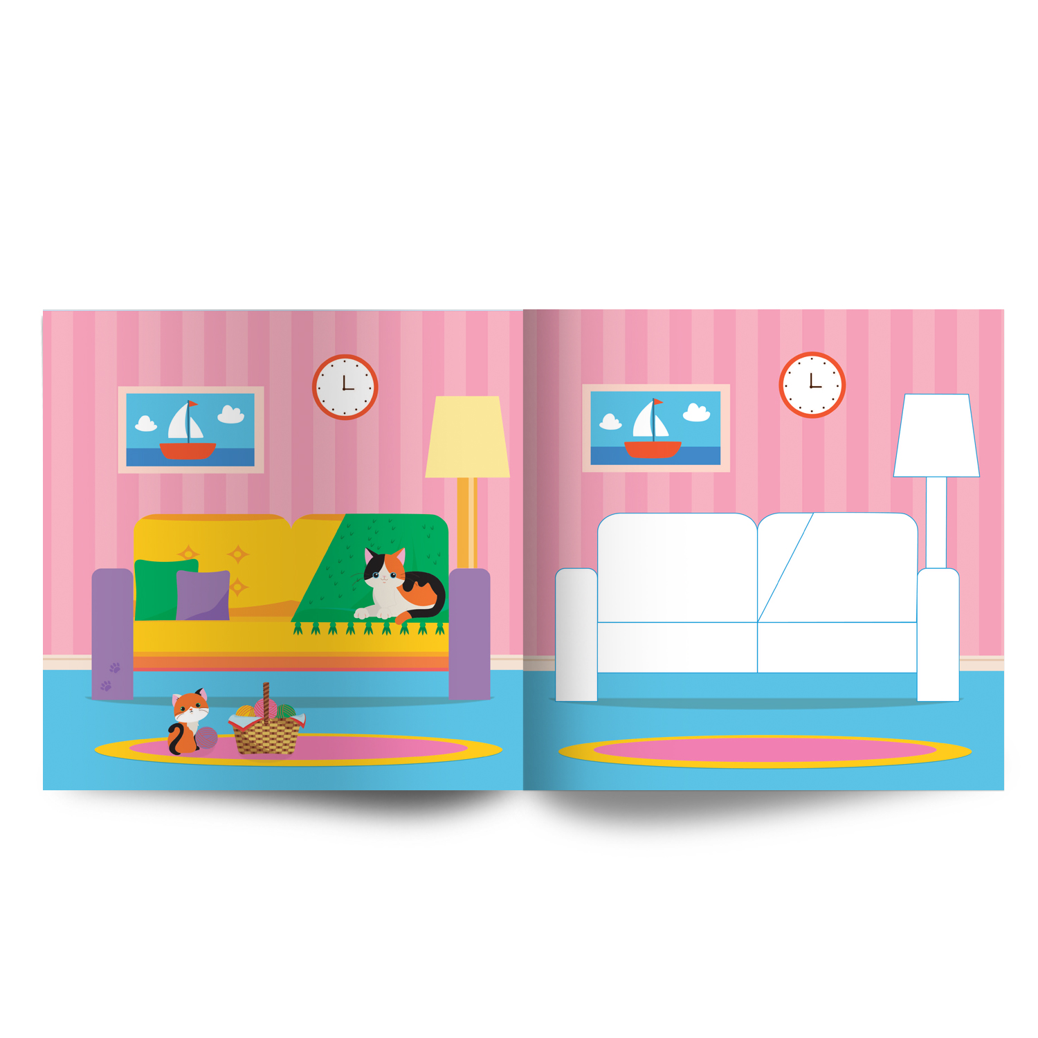 Книга ND PLAY Конструктор из наклеек для малышей Мой милый дом - фото 3
