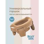 Горшок ROXY-KIDS Дорожный бежевый