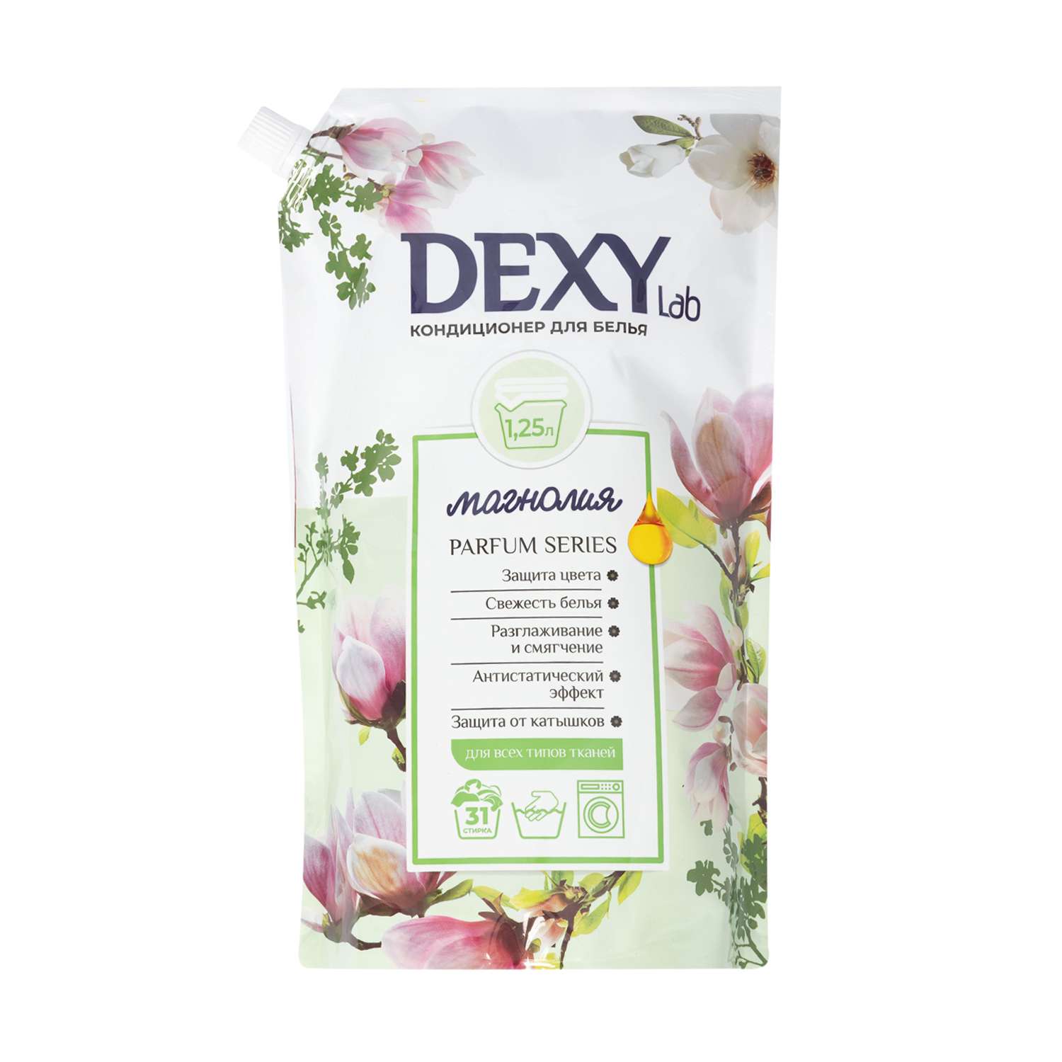 Кондиционер для белья Alabino Lab Dexy Магнолия 1250мл - фото 1