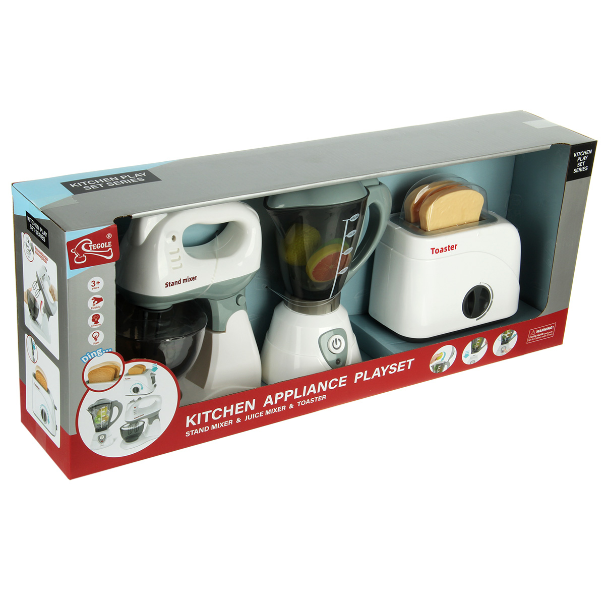 Игрушка Veld Co тостер, миксер, блендер 14 предм. - фото 26
