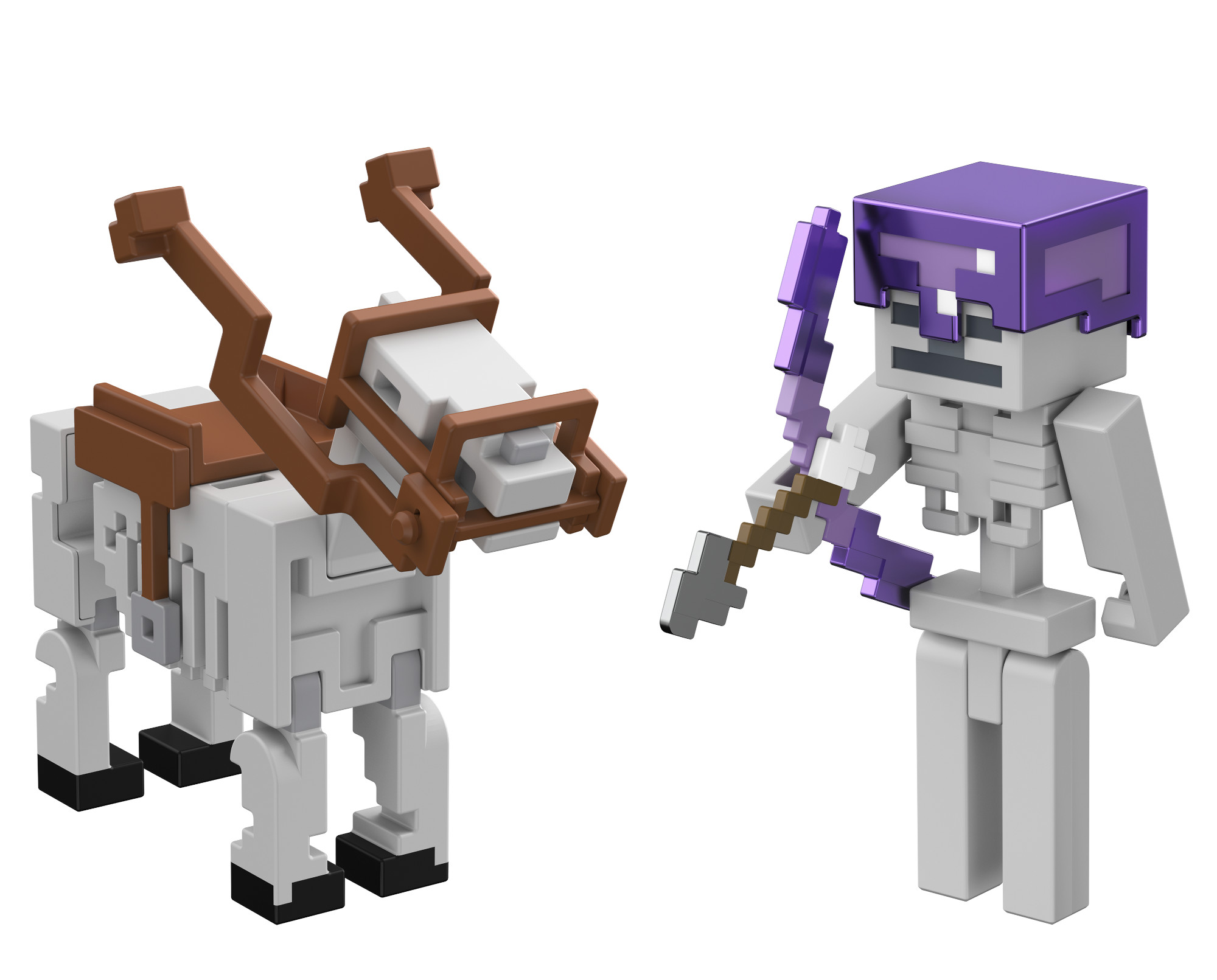 Игровой набор Minecraft Скелет и Лошадь-ловушка - фото 1