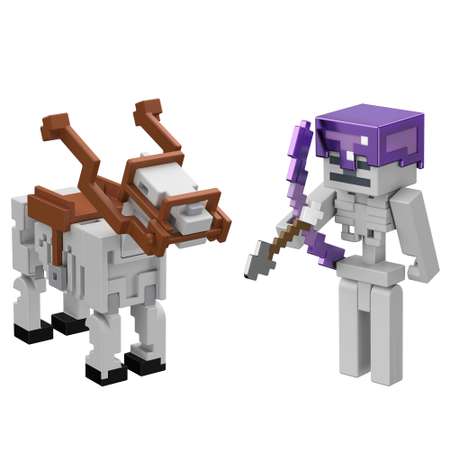 Игровой набор Minecraft Скелет и Лошадь-ловушка
