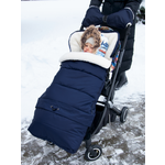 Конверт в коляску Осьминожка Трансформер синий