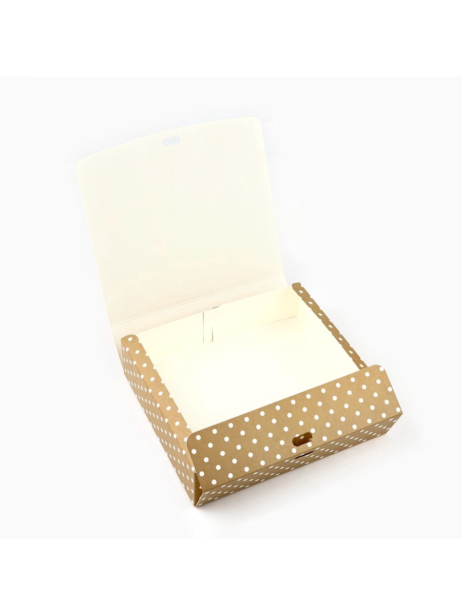 Складная коробка Дарите Счастье подарочная С праздником весны 8 марта 20 × 18 × 5 см - фото 3