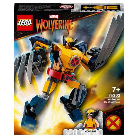 Конструктор LEGO Marvel Super Heroes Wolverine Mech Armor блочный