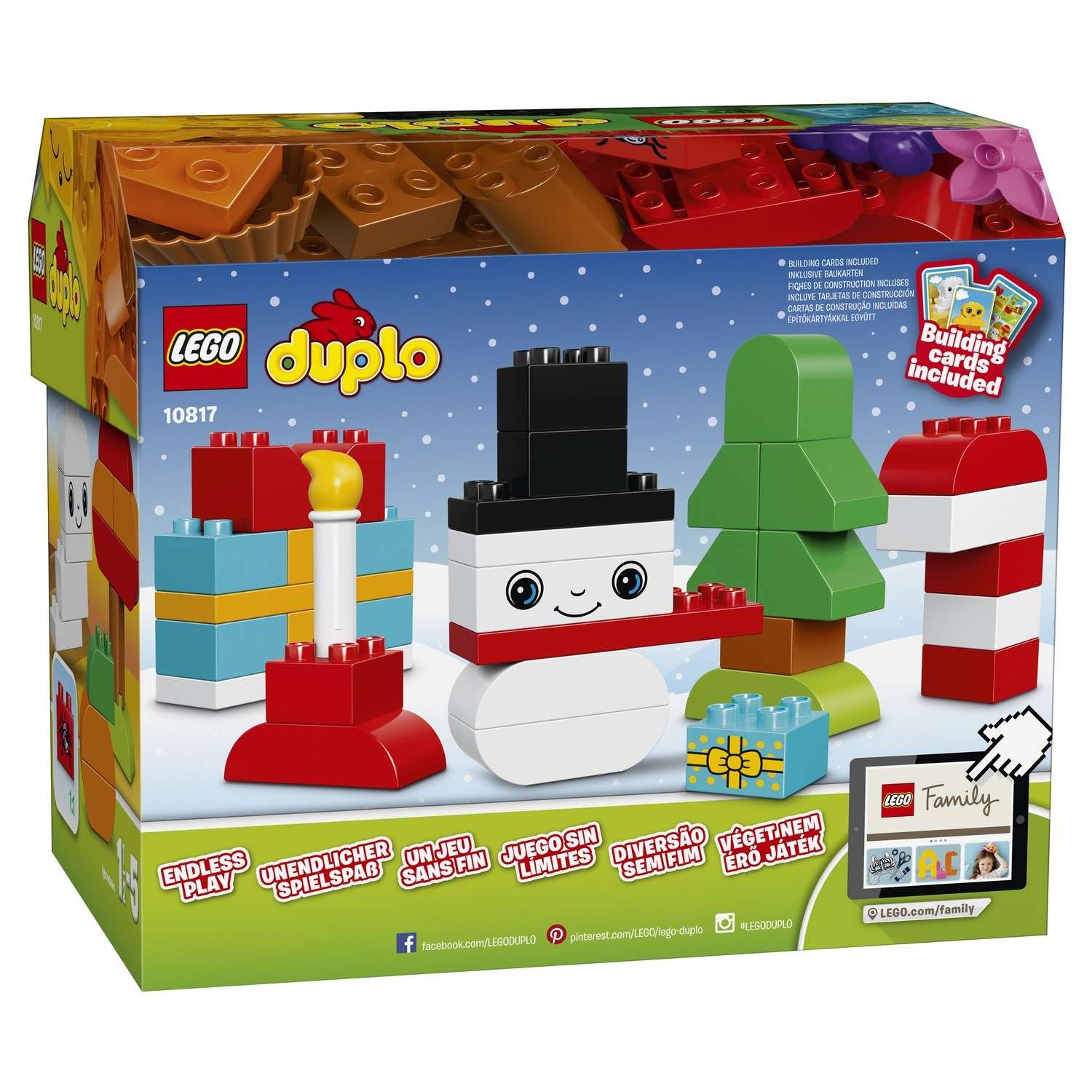 Конструктор LEGO DUPLO Времена года блочный - фото 3