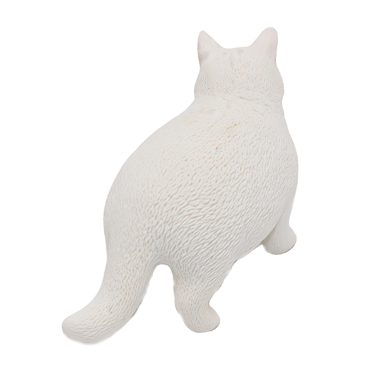 Фигурка Детское Время Толстая Белая Кошка (стоит) - фото 5