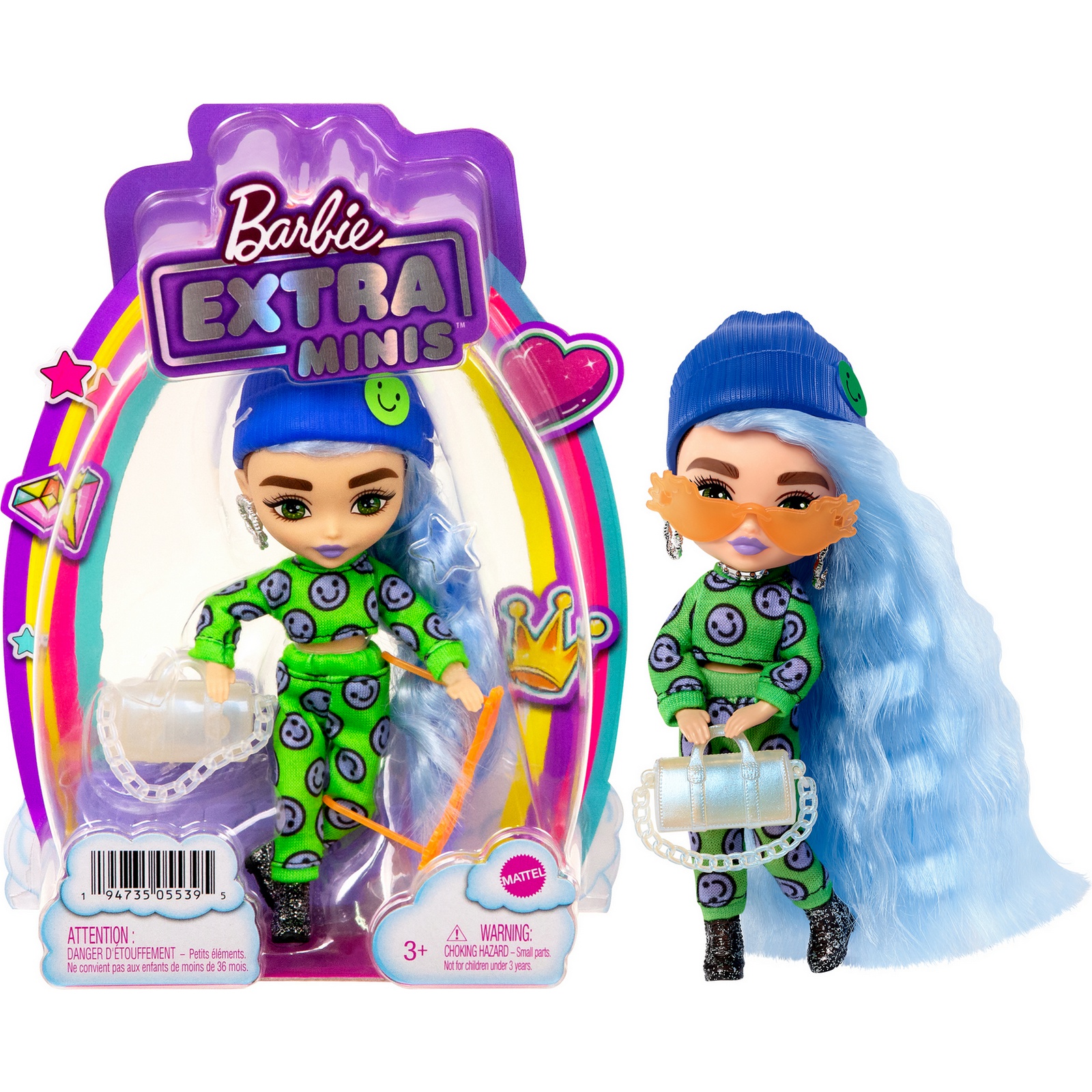 Кукла мини Barbie Extra Minis HGP65 - фото 11