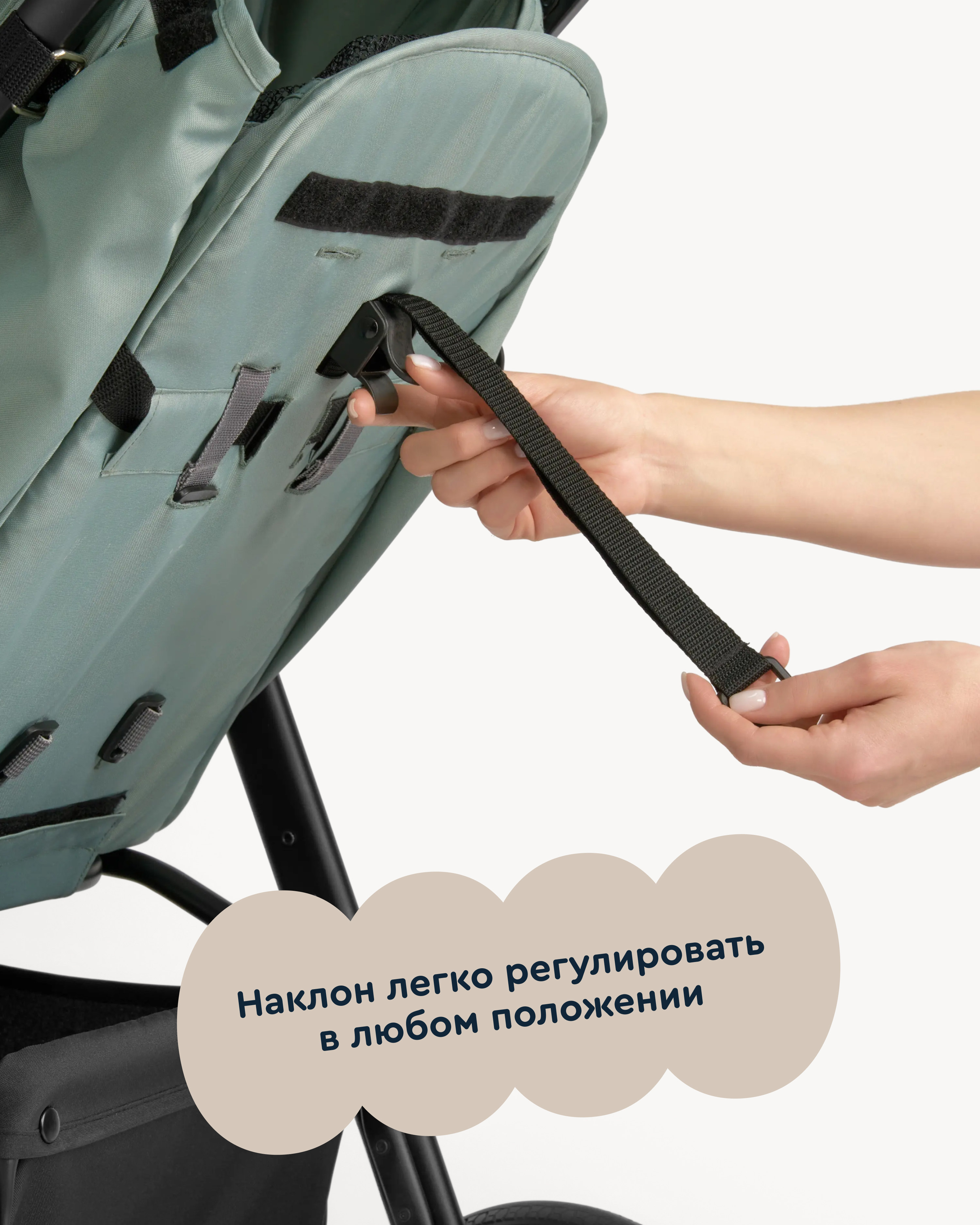 Коляска прогулочная Junion Zuzu зеленый - фото 20