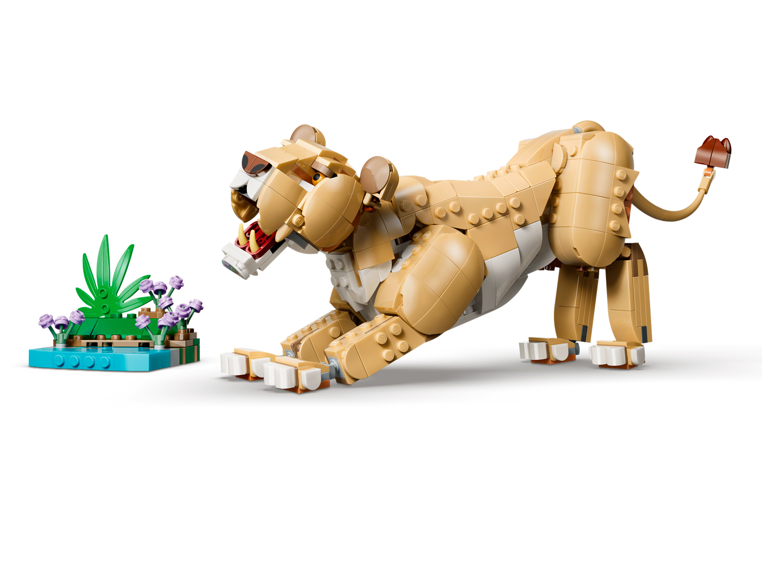Конструктор LEGO Creator Величественный лев 839 дет. - фото 4