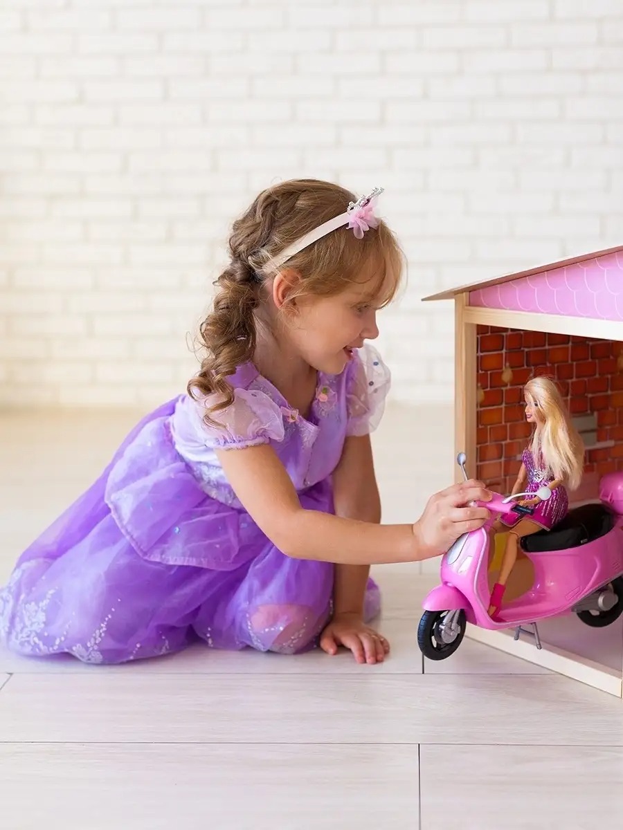 Домик для кукол PAREMO 118 см с мебелью PD318-11 - фото 5