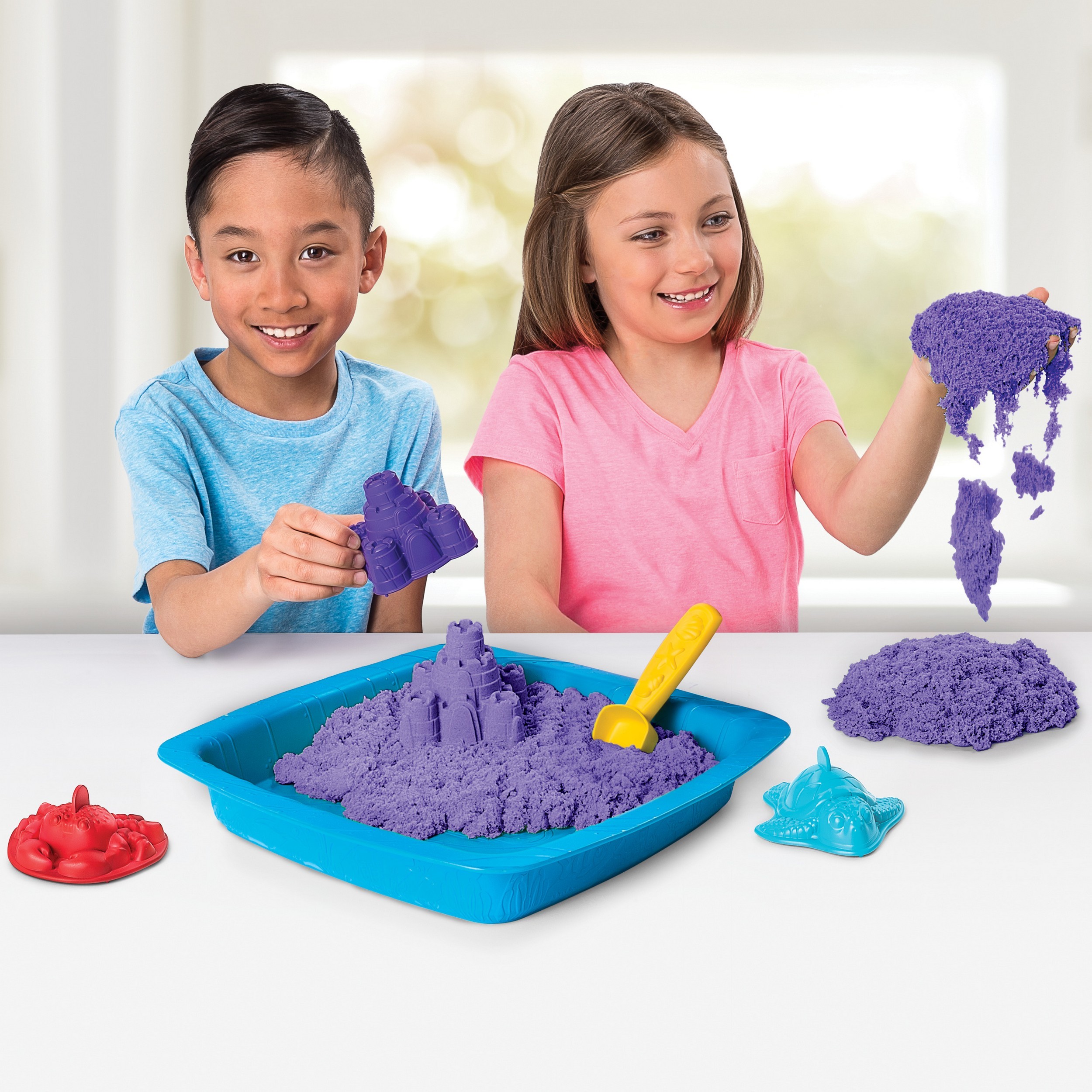 Кинетический песок Kinetic Sand 0.4 кг - фото 6