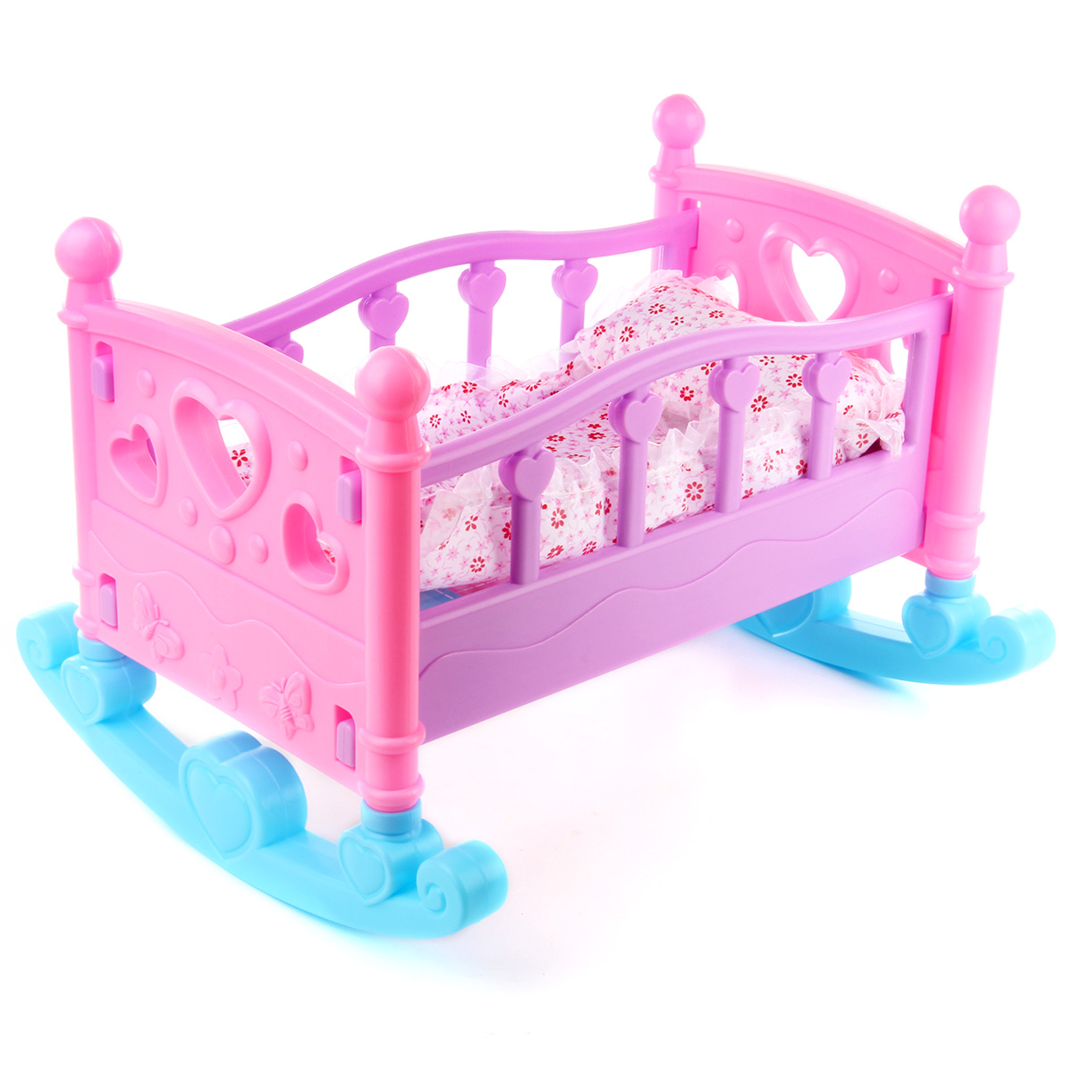 Аксессуар для кукол Veld Co кровать, бутылочка, посуда, подгузник 103586 - фото 3