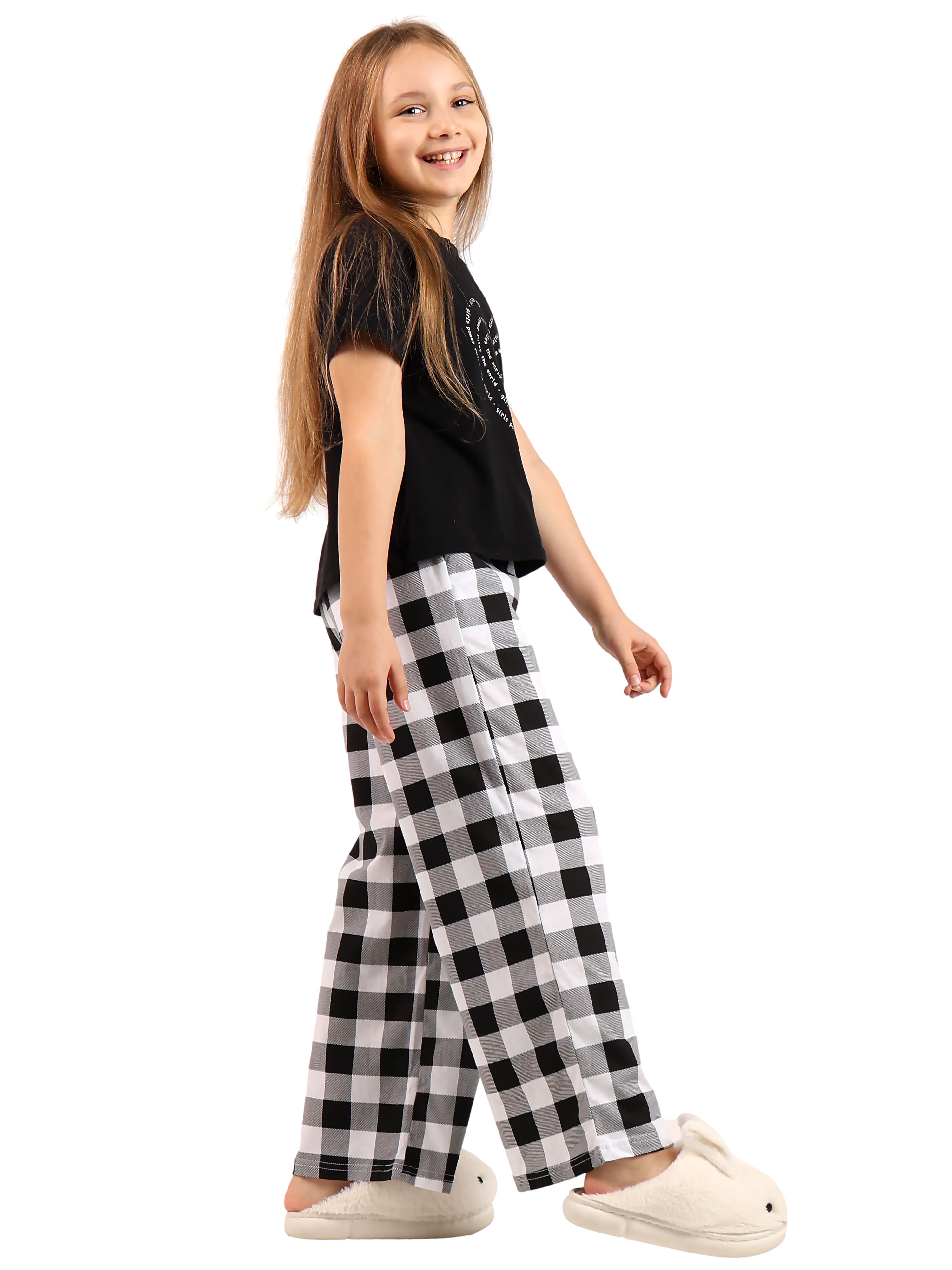 Брюки ДО-Детская Одежда 6307К/белый - фото 9