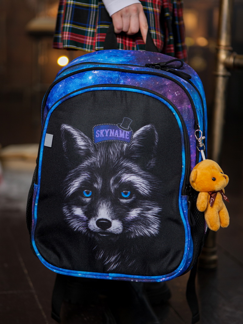 Рюкзак SkyName 17л анатомическая спинка+мишка - фото 5