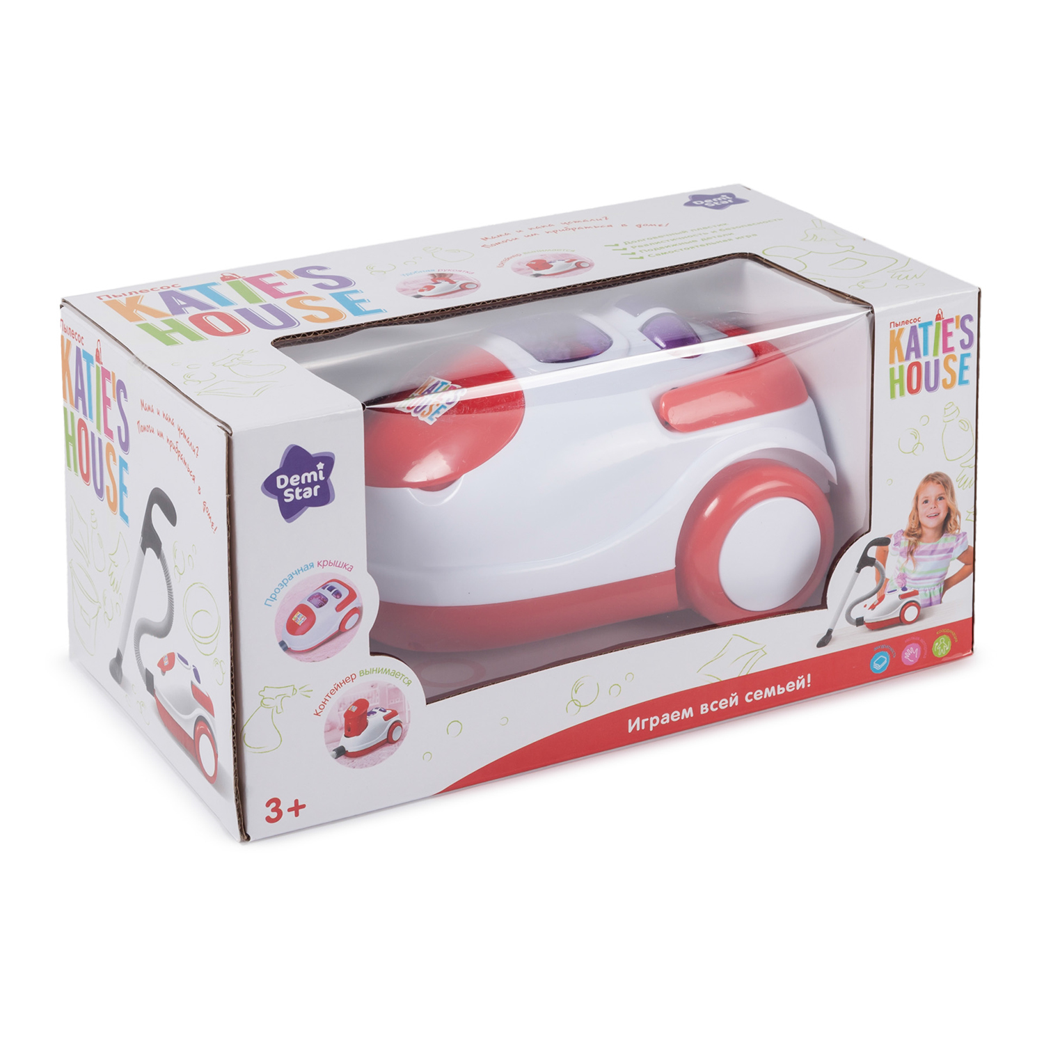 Игрушка Demi Star пылесос - фото 3