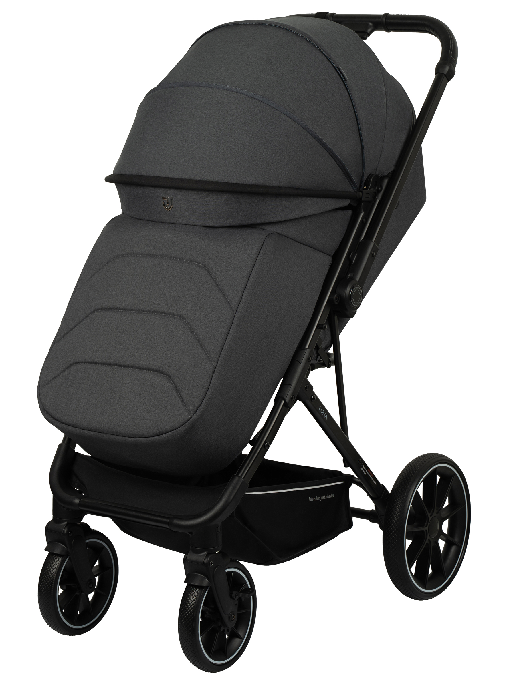 Коляска прогулочная JOVOLA LUNA серый - фото 3