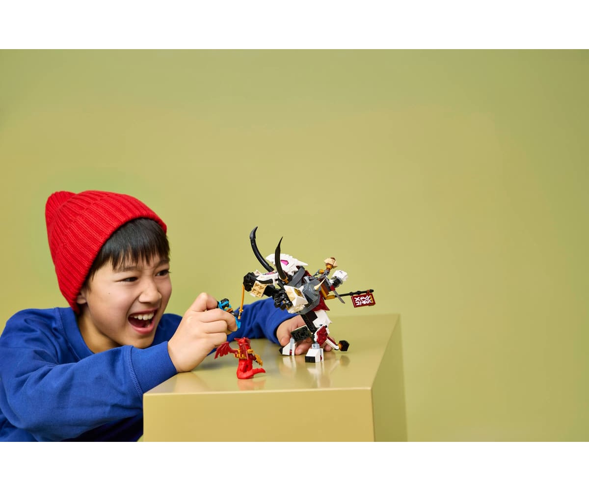 Конструктор LEGO NINJAGO Зилвар и Дракон-зверь Гримтак 232 дет. - фото 7