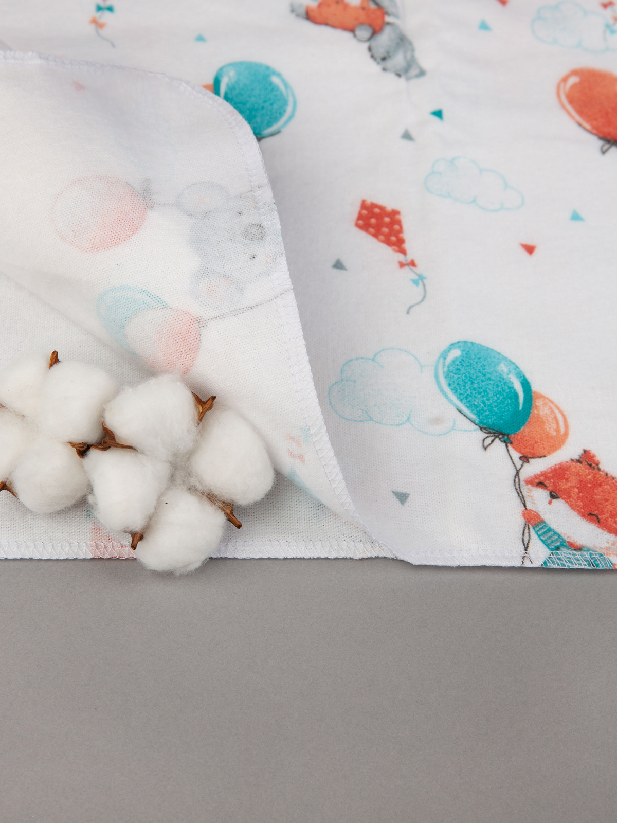 Пелёнка Чудо-Чадо фланель 90х120 см 2 шт. - фото 18