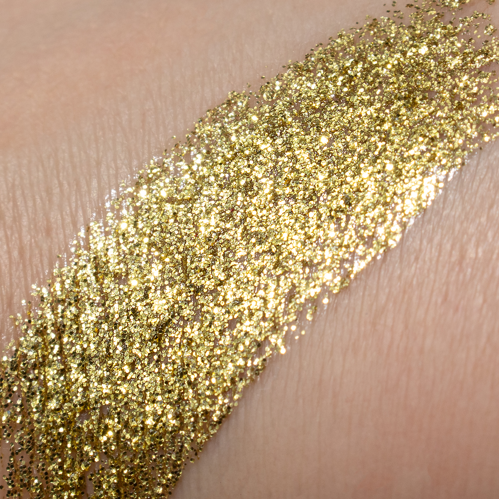 Блестящая золотая подводка для стрелок ХОББИЛАБ жидкое золото с кисточкой - фото 7