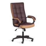 Компьютерное кресло TETCHAIR Тренди коричневый/бронзовый