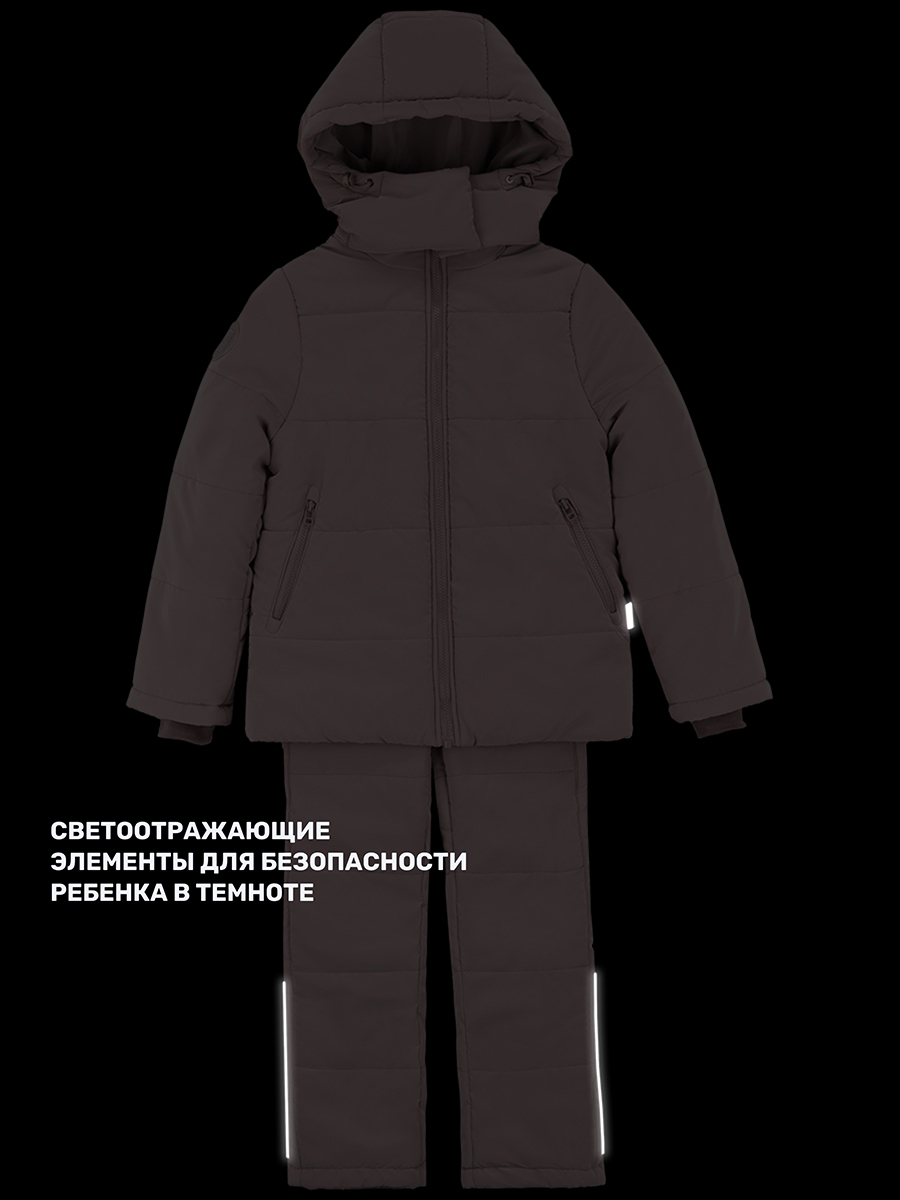 Куртка и брюки NIKASTYLE 7з8424 какао - фото 17