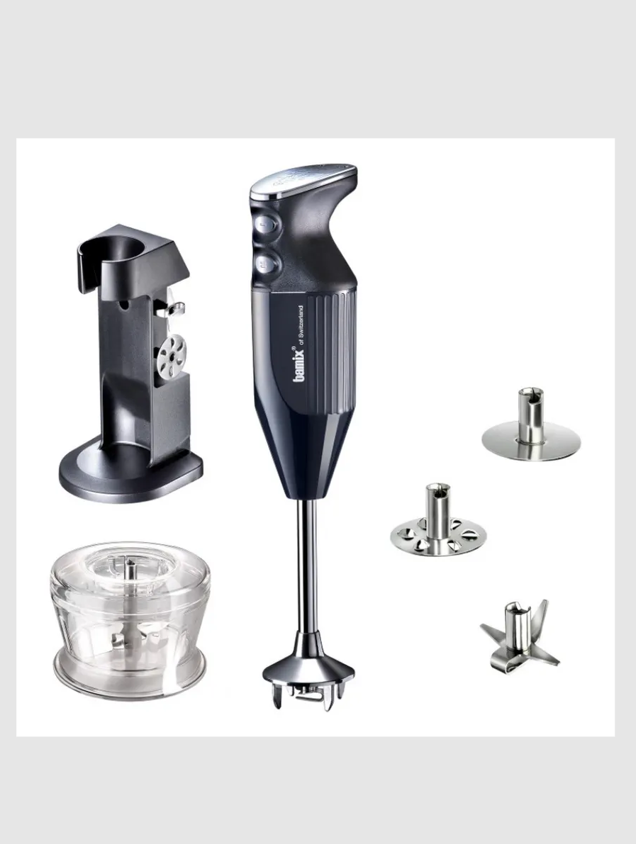 Блендер BAMIX M200 DeLuxe black - фото 1