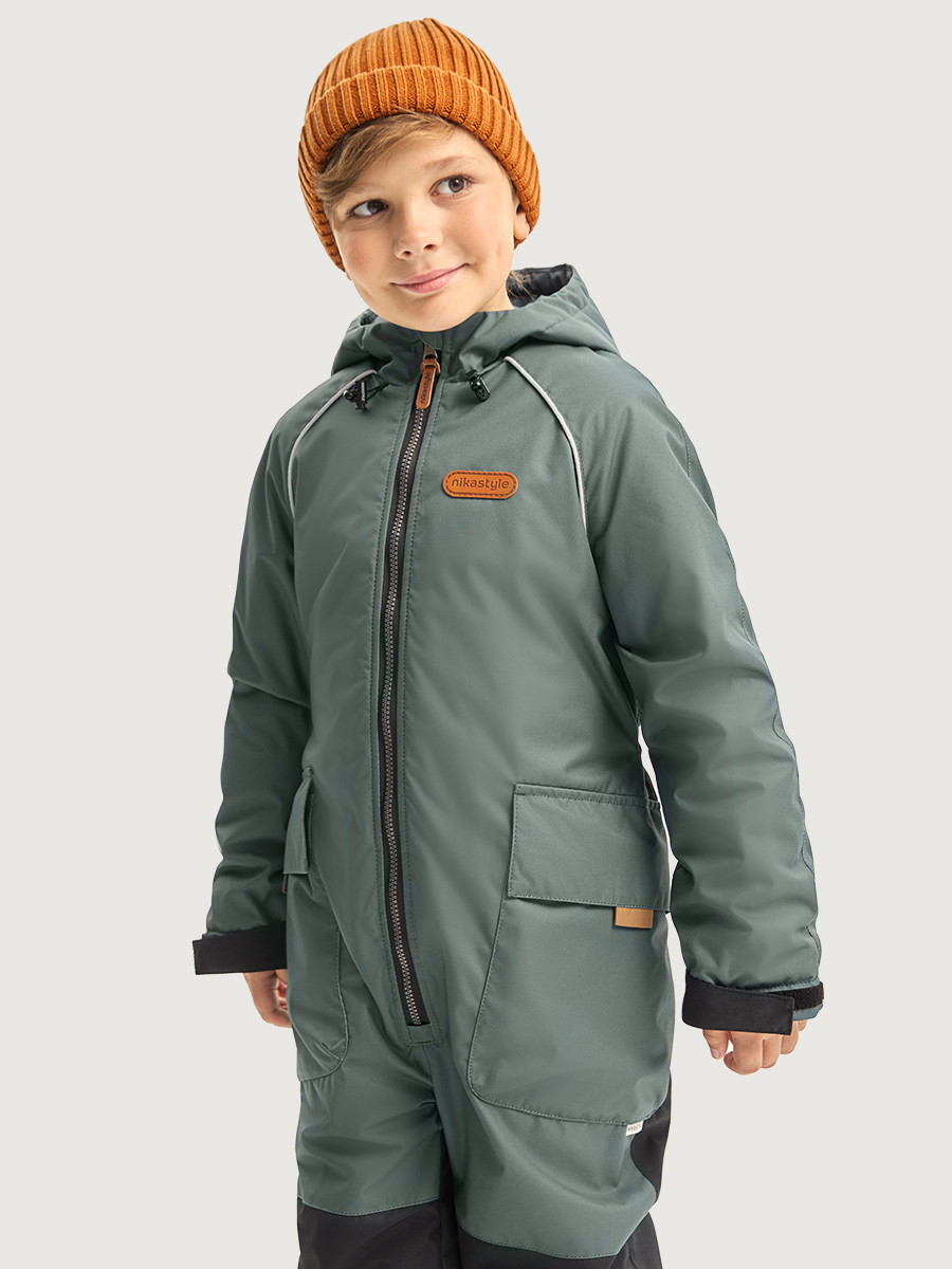 Комбинезон NIKASTYLE 8м1726 мох/черный - фото 6