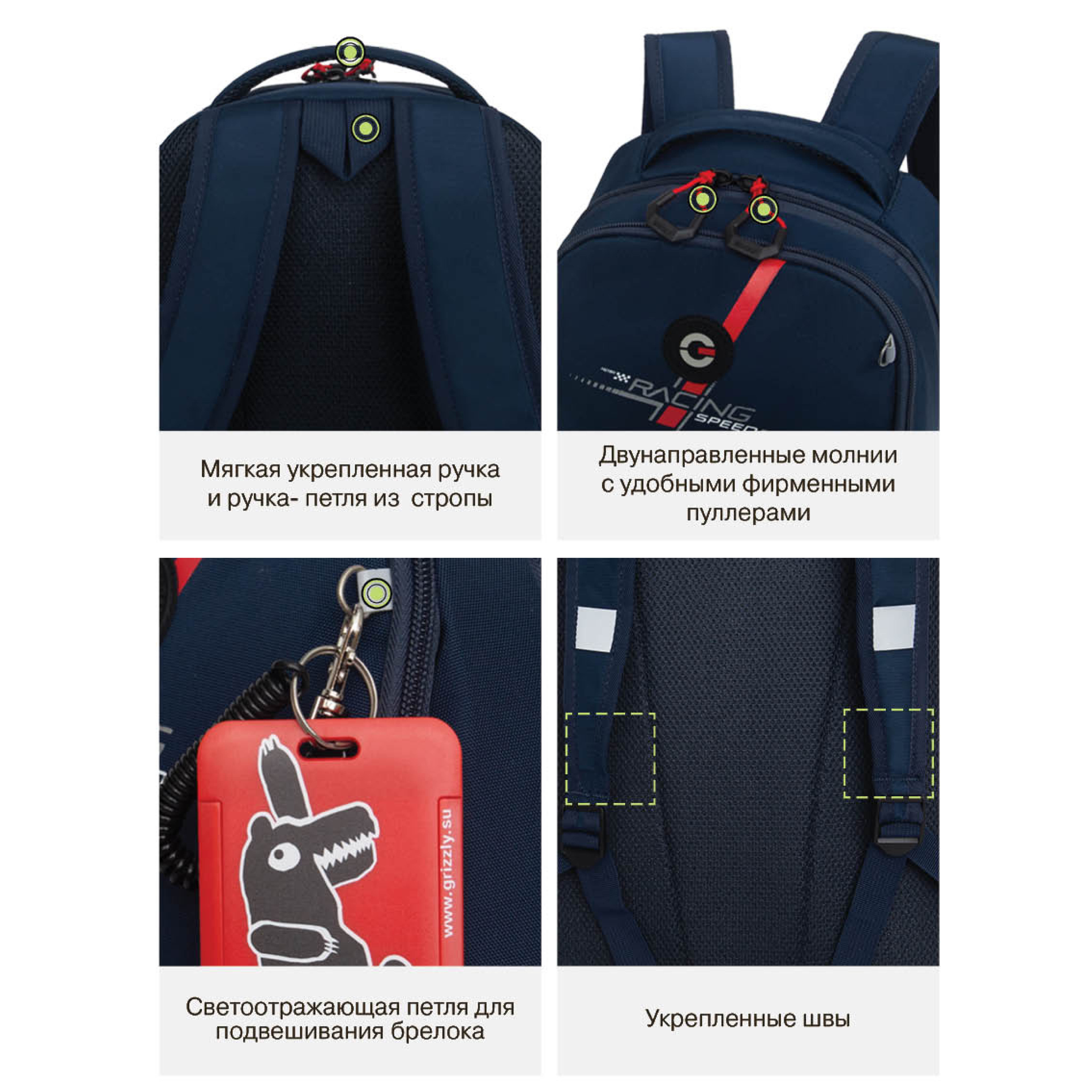 Рюкзак Grizzly Авто - фото 13