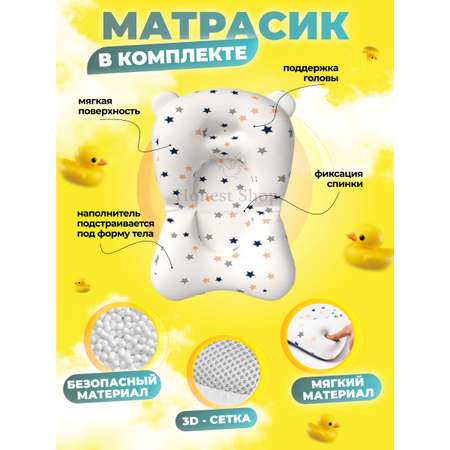 Детская ванночка Honest Shop Вnew-Зеленая