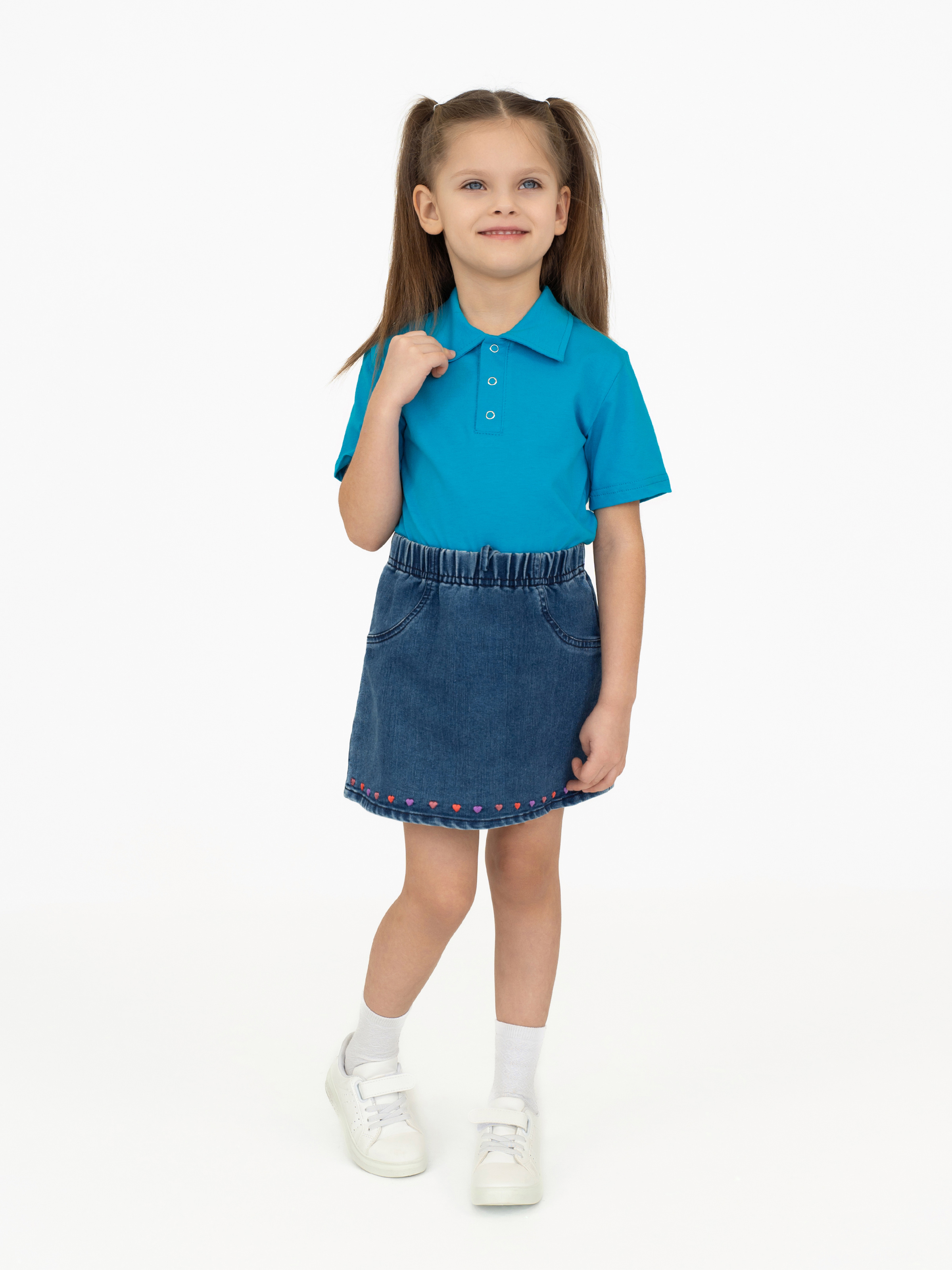 Поло Утенок 659 бирюза - фото 13