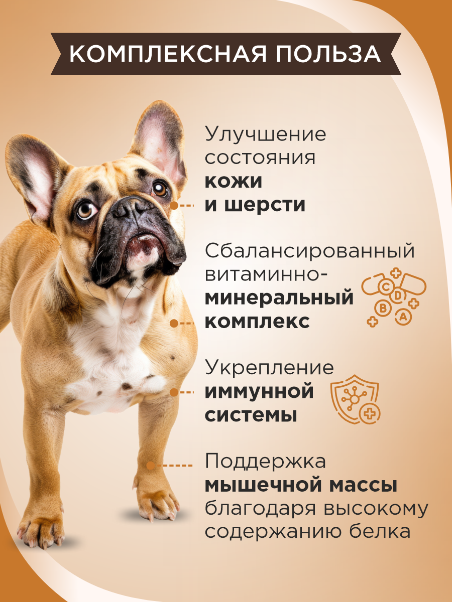 Полезное лакомство для собак GOODR DOG со вкусом сочной баранины 90 таб. - фото 3