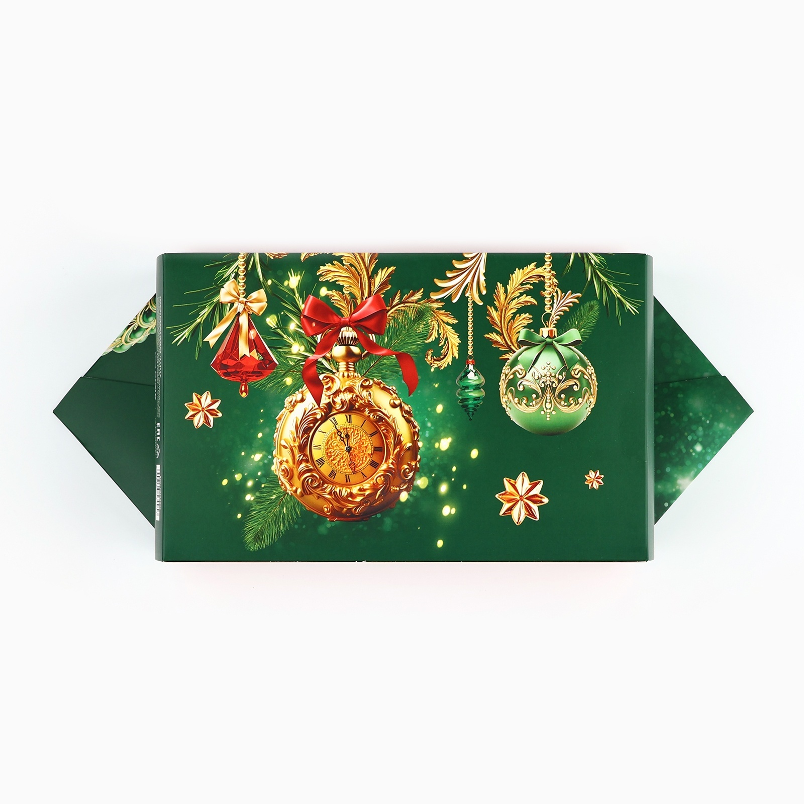 Сборная коробка-конфета Дарите Счастье "Новогодние шары", 14 х 22 х 8 см - фото 5