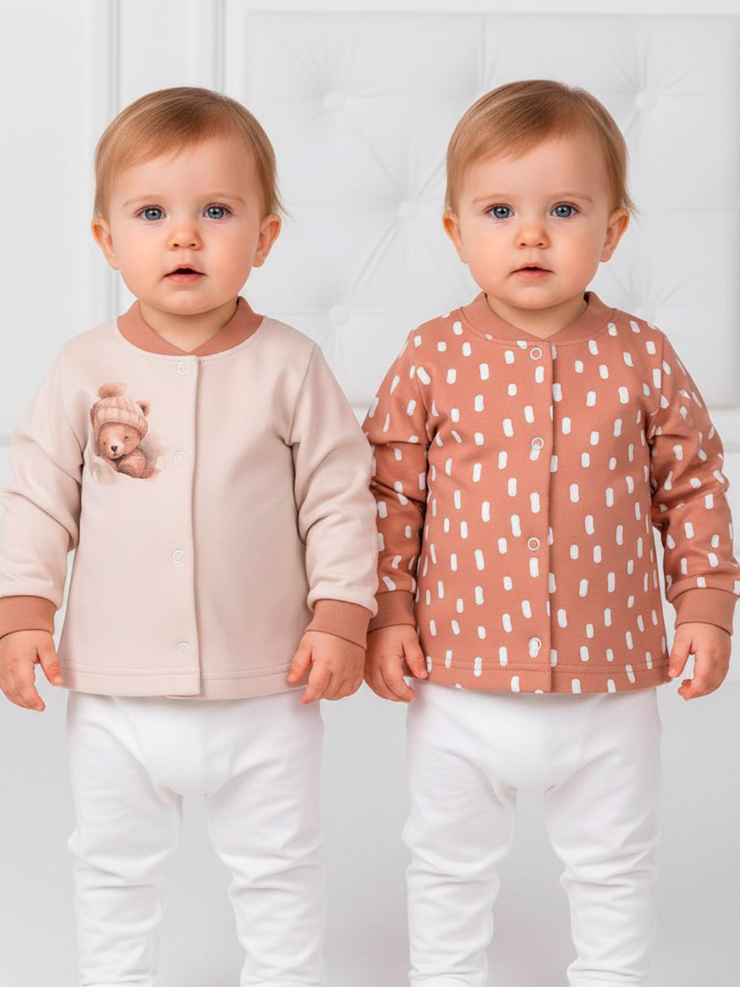 Кофточка 2 шт Совенок Дона АД1-201-50/24-25 - фото 1