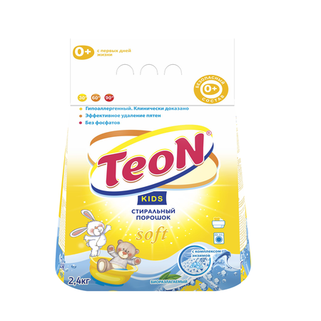 Стиральный порошок TEON Kids 2.4 кг