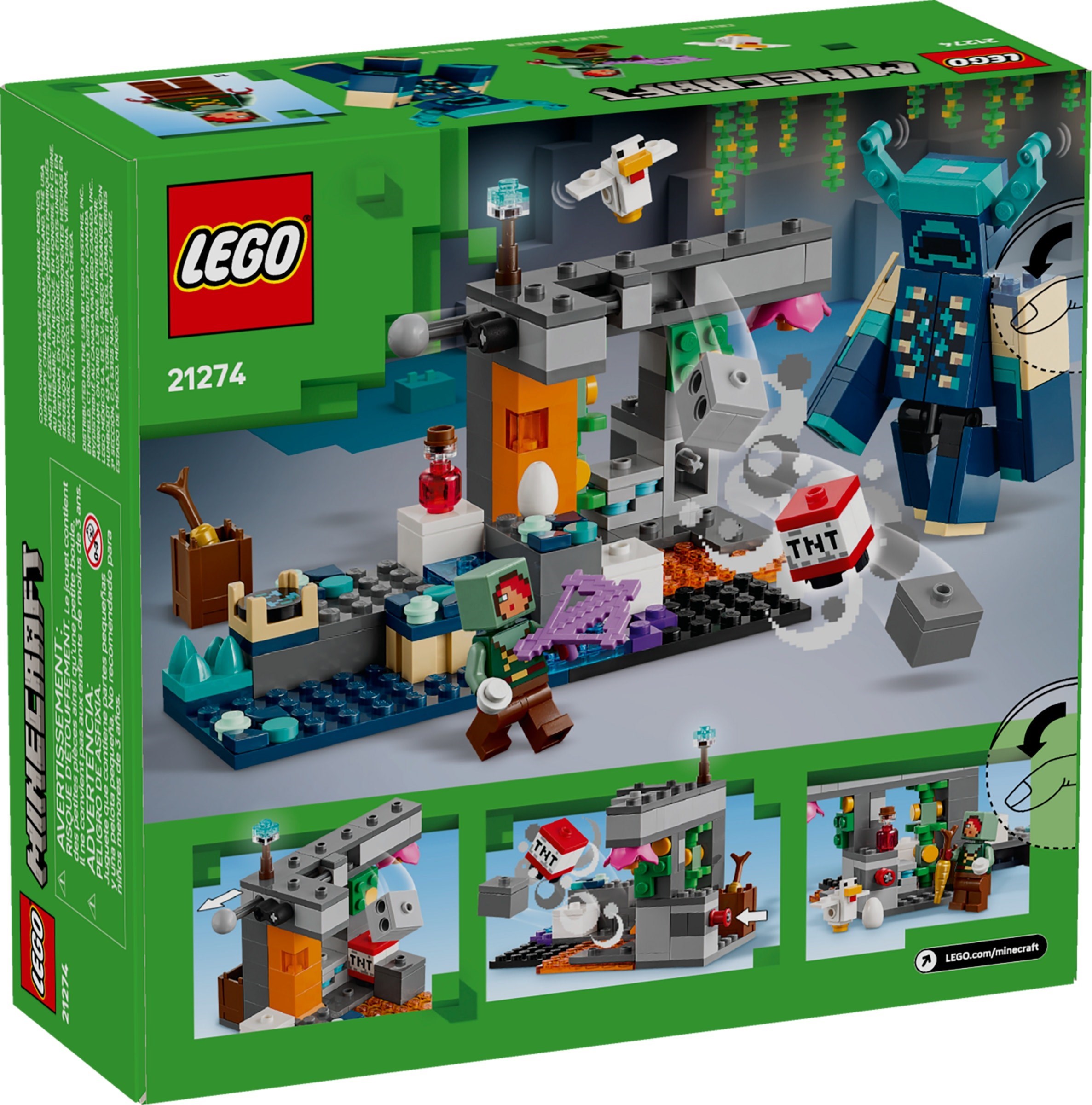 Конструктор LEGO Minecraft 21274 238 дет. - фото 1