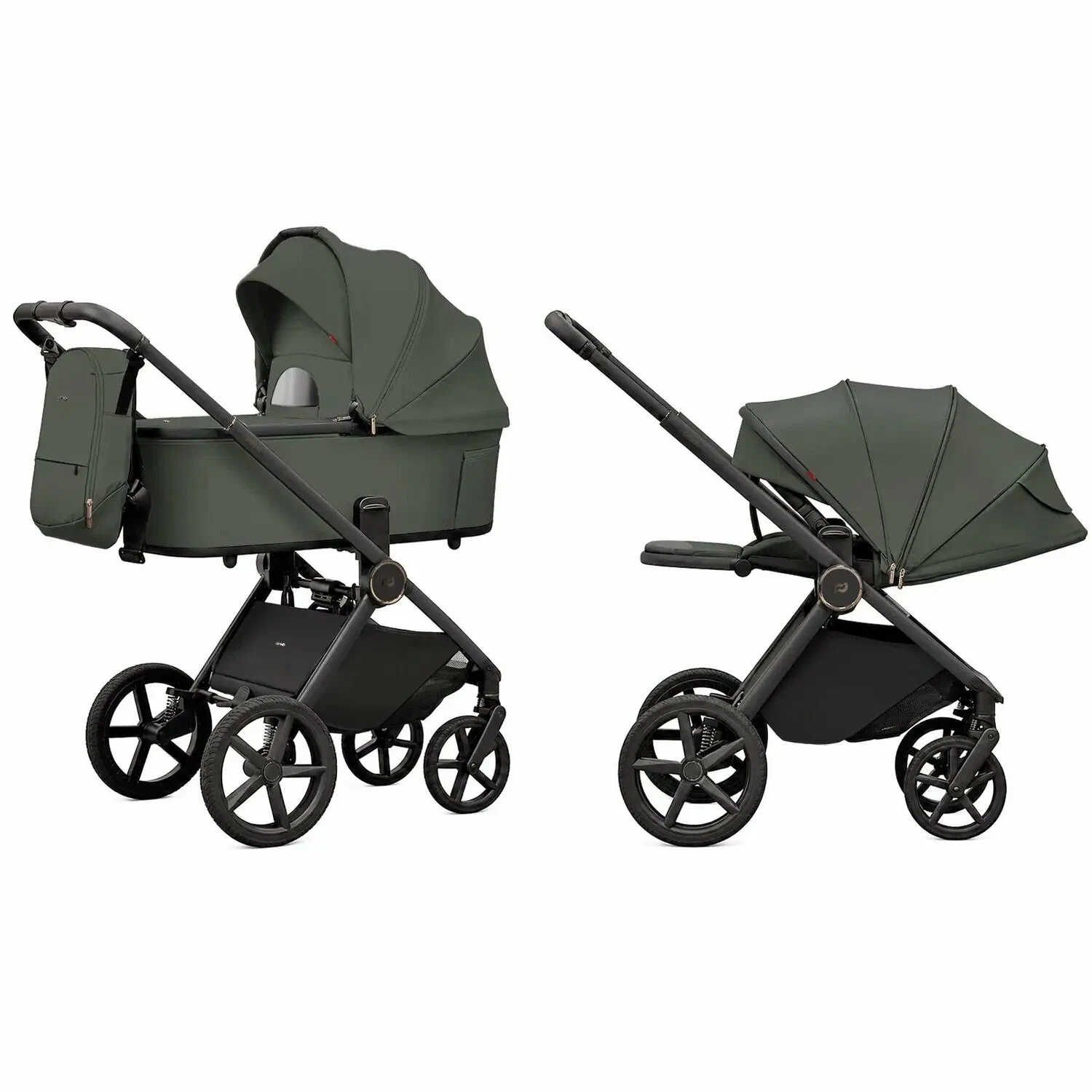 Коляска 2в1 Carrello Ultimo F CRL-6701 зеленый - фото 1