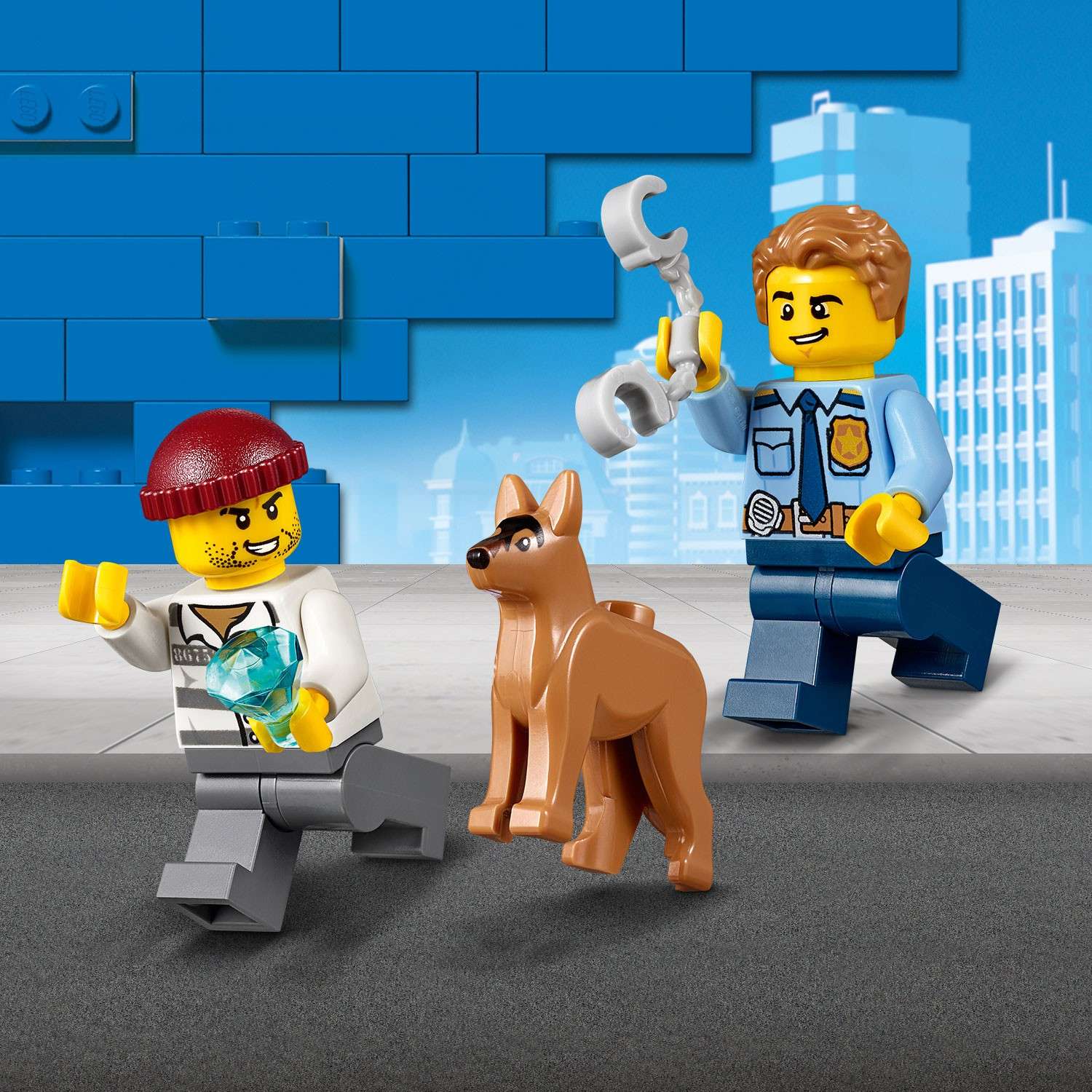 Конструктор LEGO City Police Отряд с собакой - фото 9